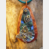 Mixed metal tin and copper butterfly  Trashy Tinsel  pendant